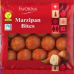 Favorina marsepein bites aardappeltjes